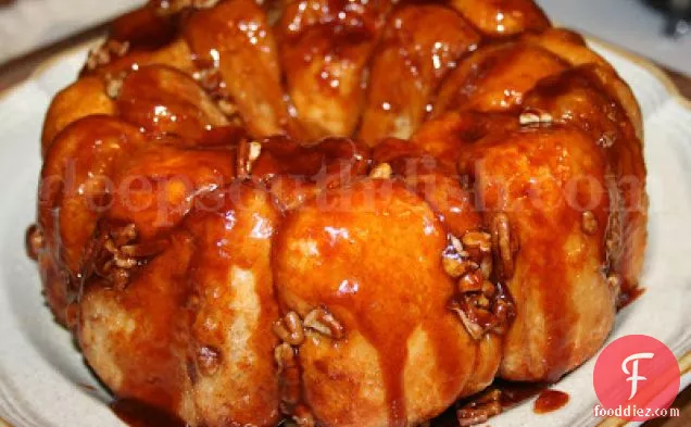 Butterscotch Pull Apart Bread