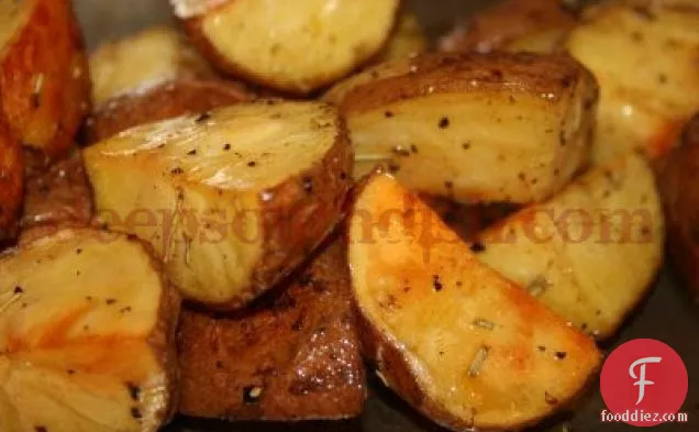 Open Roasted Red Potatoes with Rosemary