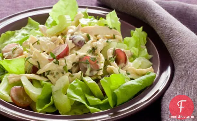 Turkey Salad with Grapes, Tarragon, and Celery