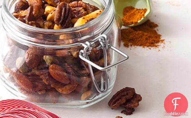 Spicy Curried Nuts