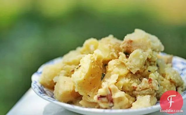 Potato Salad with Bacon and Apples