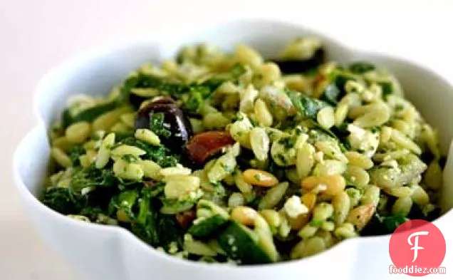 Spinach and Orzo Salad