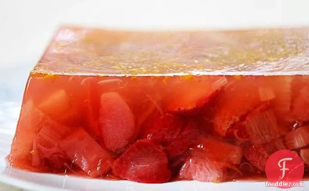 Strawberry Rhubarb Terrine