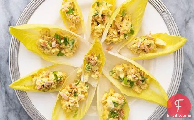 Curried Chicken Salad with Endive