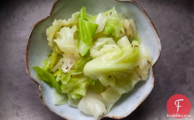 Buttered Cabbage with Caraway