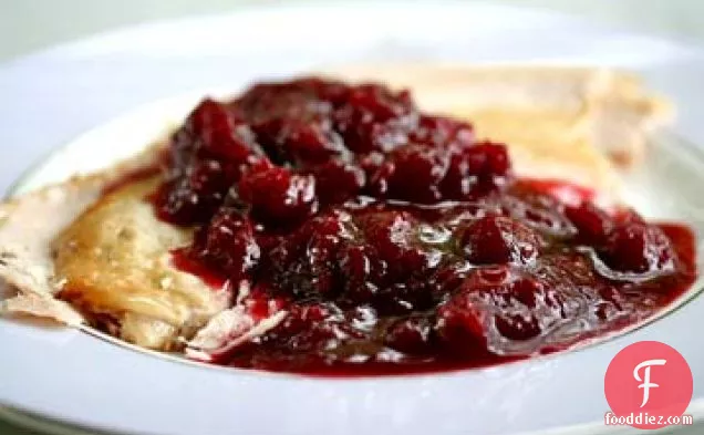 Spicy Cranberry Sauce with Pinot Noir