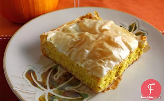 Savoury Pumpkin Pie (kolokithopita)