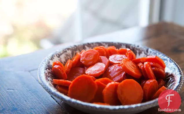 Maple Orange Glazed Carrots