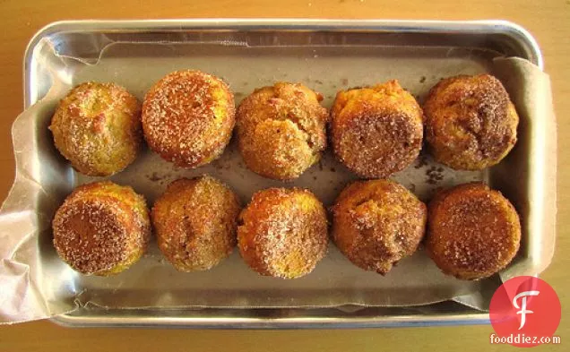 Pumpkin Doughnut Mini-muffins