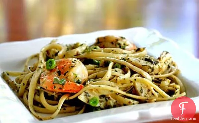Shrimp and Artichoke Pasta