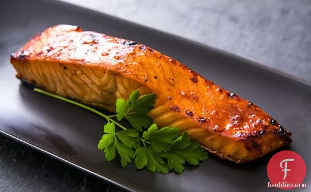 Hoisin Glazed Baked Salmon