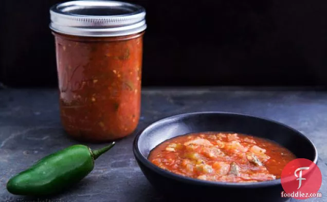 Canned Tomato Salsa