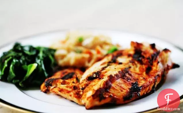 Moroccan Spiced Grilled Chicken Breasts