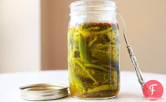 Jalapeño Bread and Butter Pickles