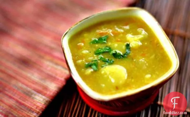 Curried Potato and Vegetable Soup