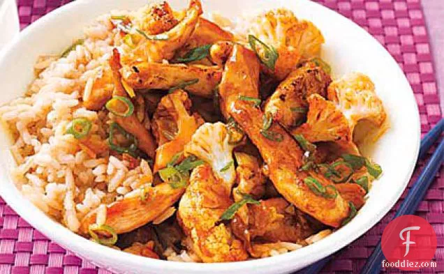 Sweet-and-Spicy Chicken Stir-Fry