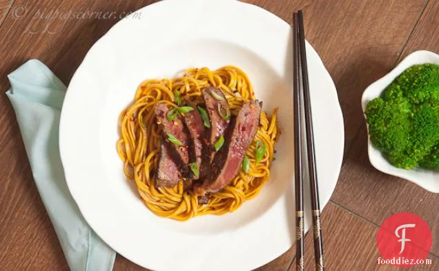 Thai-Style Grilled Beef with Noodles