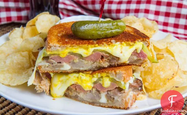 Cuban Grilled Cheese Sandwich