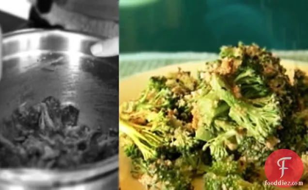Raw, Vegan Cheesy Broccoli Bowl