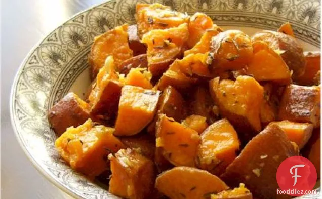 Roasted Spiced Sweet Potatoes