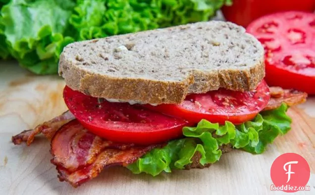 BLT (Bacon Lettuce and Tomato Sandwich)