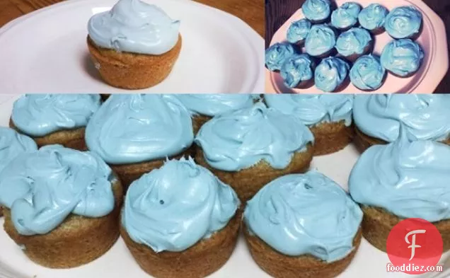 Vegan Blueberry Cupcakes