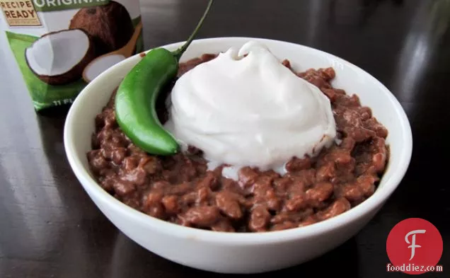 Champorado Infused with Ginger and Thai Chili (Vegan and Gluten-Free Chocolate Risotto)