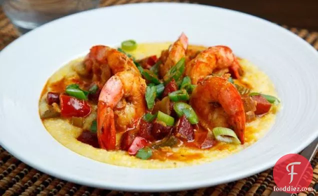 Shrimp and Andouille Grits