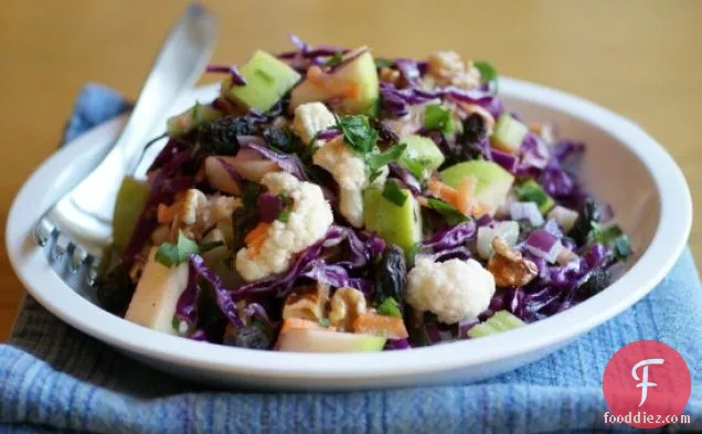 Mayo-Free Crunchy Cabbage Salad