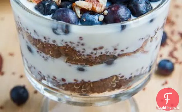 Blueberry Quinoa Parfait