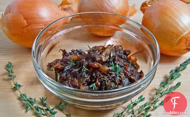 Onion Marmalade (or Balsamic Caramelized Onions)