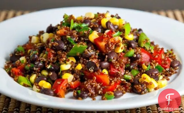 Corn and Black Bean Quinoa Salad