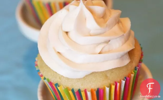 Gluten-Free Vanilla Cupcakes with Dairy-Free Vanilla Buttercream Frosting