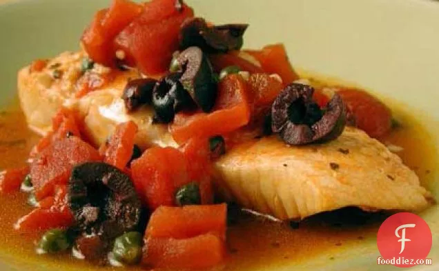 Cod Poached in Spicy Tomato Broth