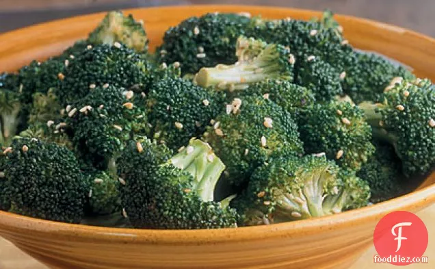 Sesame Steamed Broccoli