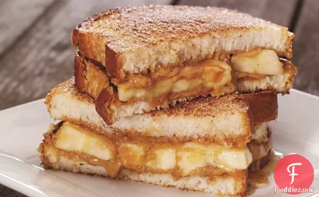 The Peanut Butter, Banana, and Honey Sandwich