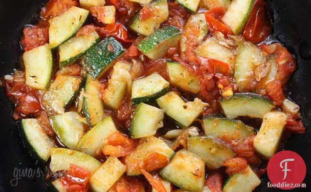 Sautéed Zucchini With Plum Tomatoes