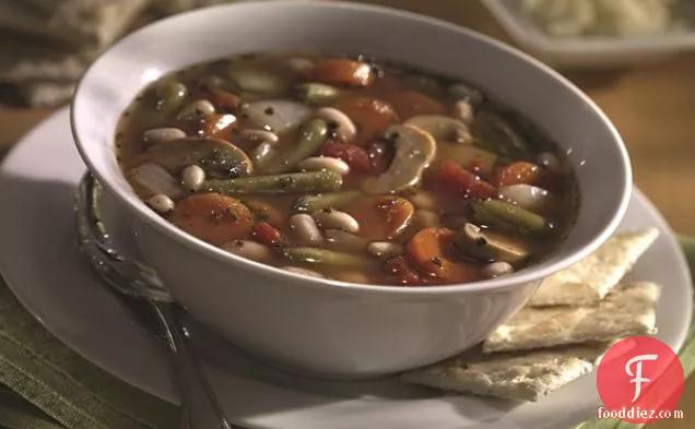 दस मिनट सब्जी पेंट्री सूप