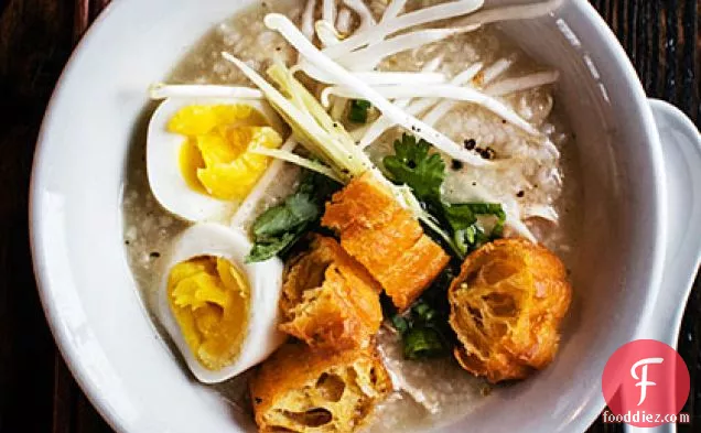 Chicken Congee (Rice Porridge)