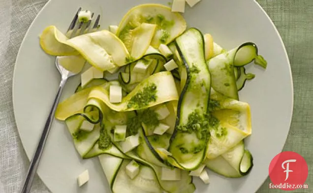 Marinated Zucchini and Yellow Squash Salad