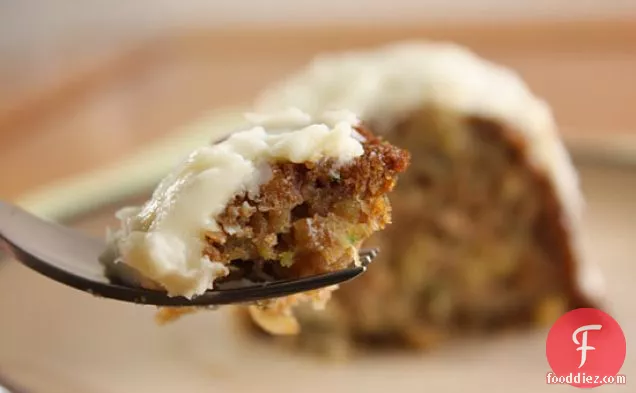 Pineapple Zucchini Cake With Cream Cheese Frosting