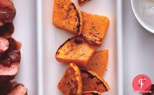 Roasted Butternut Squash With Lime Juice