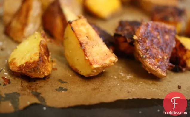 Parmesan-roasted Potatoes And Squash
