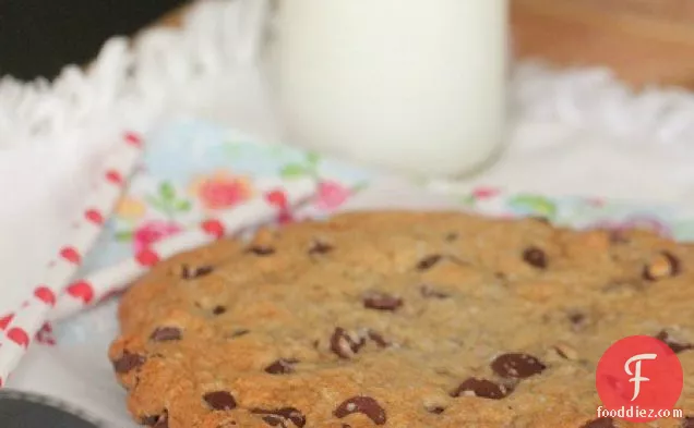 Brown Butter Salted Chocolate Chip Cookie for One