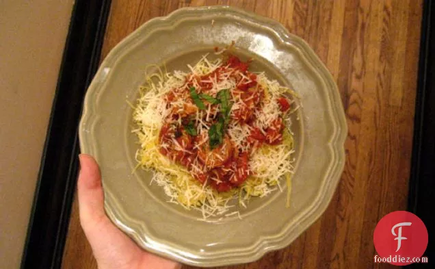 Spaghetti Squash With Pomodoro Sauce