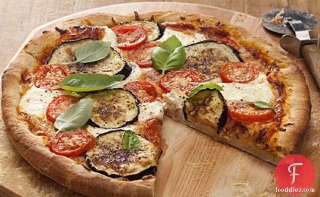 Eggplant Parmesan Pizza