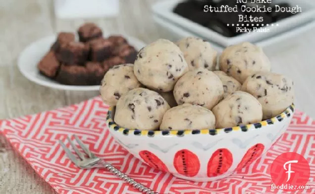 No-Bake Stuffed Cookie Dough Bites