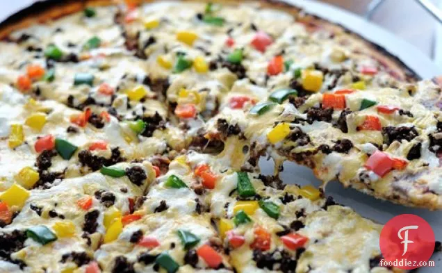 Dairy-Free Mexican Fiesta Pizza
