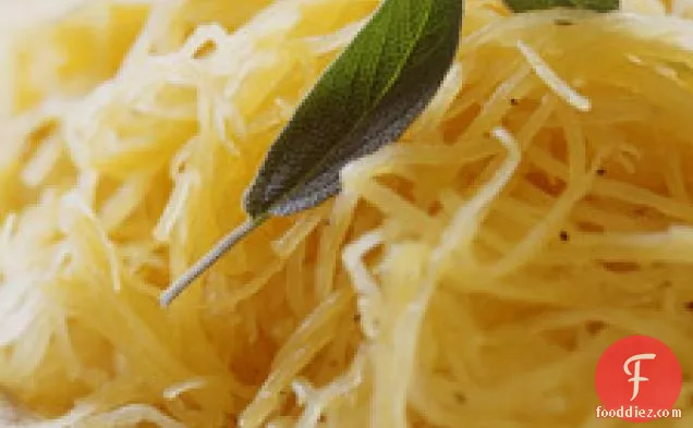 Spaghetti Squash With Sage And Orange