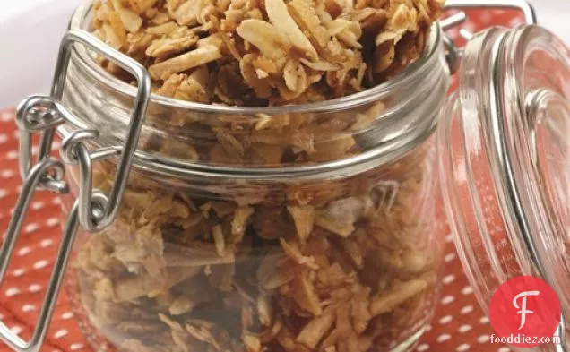 Healthy Almond Crunch Granola